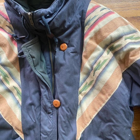 Vintage 90's Mulberry Street Pattern Coat (Waterproof) - Picture 2 of 8